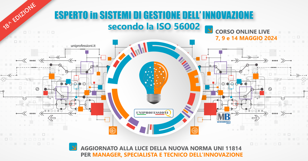 Corso Esperto Sistemi di Gestione Innovazione secondo la ISO 56002