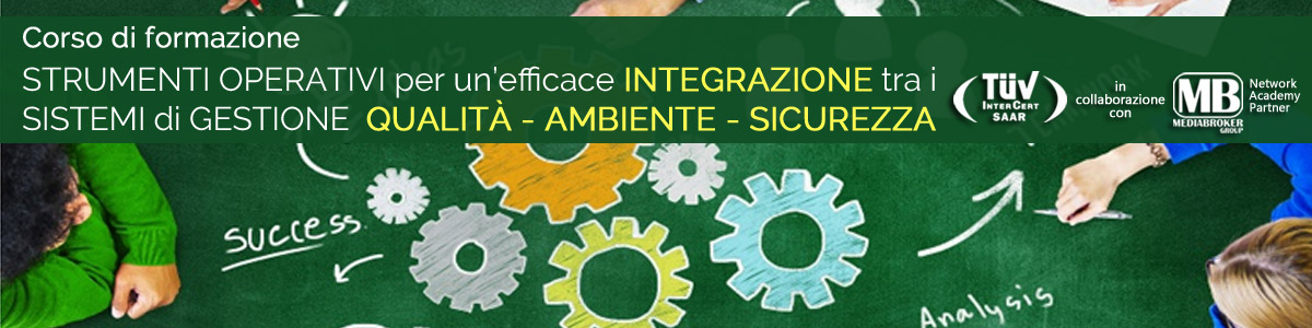 Corso di formazione - Integrazione Sistemi Gestione Qualità, Ambiente, Sicurezza - Bologna, Reggio Emilia