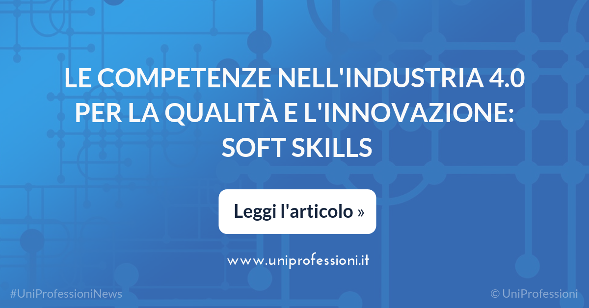  Competenze Industria 4.0 - Soft skills