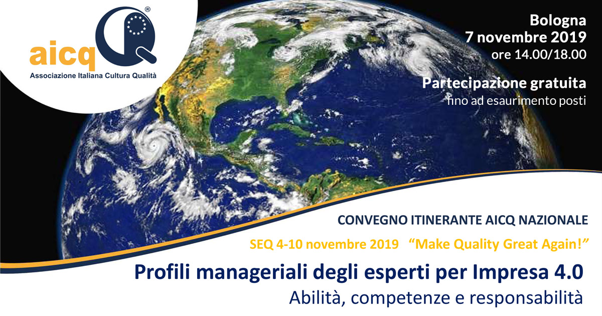 Convegno su profili manageriali per Impresa 4.0 a Bologna