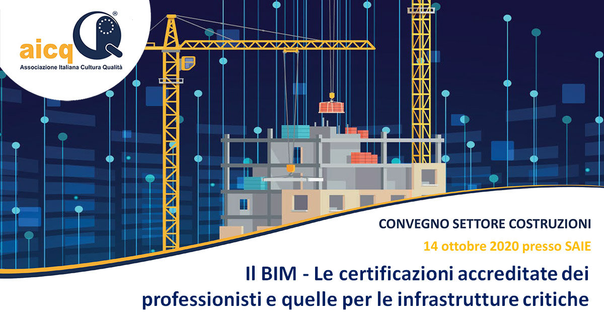 Convegno su competenze e certificazione esperti BIM