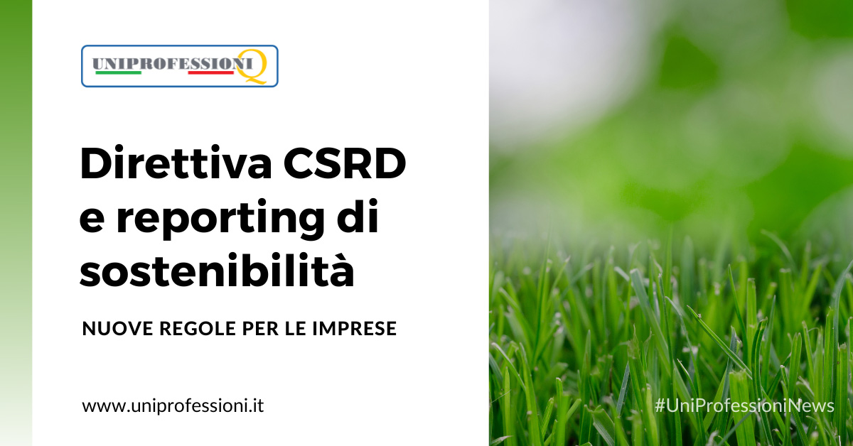 Direttiva CSRD e reporting di sostenibilità