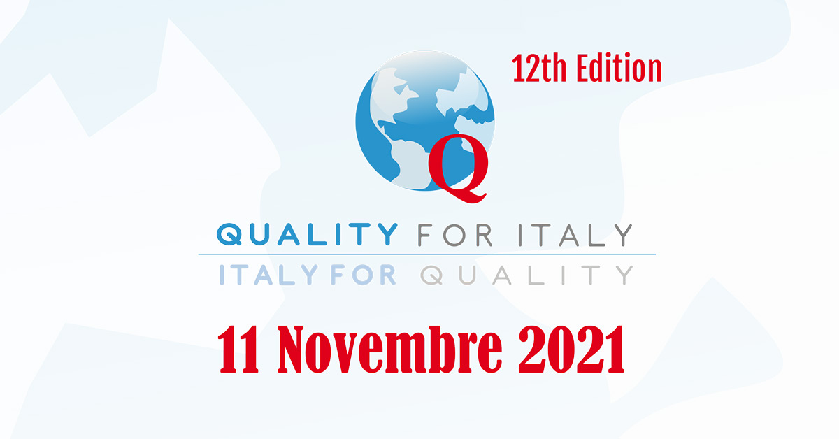 Webinar Giornata Mondiale della Qualità 2021