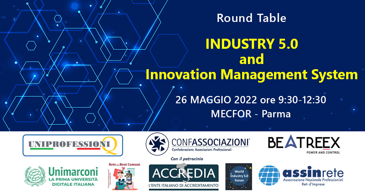 Industry 5.0 and Innovation Management System - Mecfor 2022