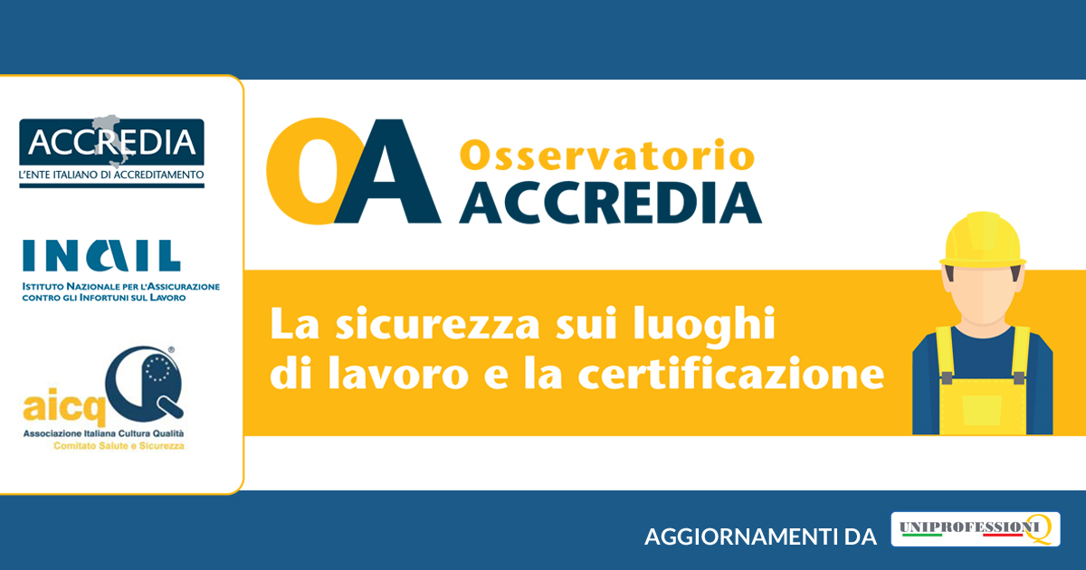 Osservatorio Sicurezza sui luoghi di lavoro 2018