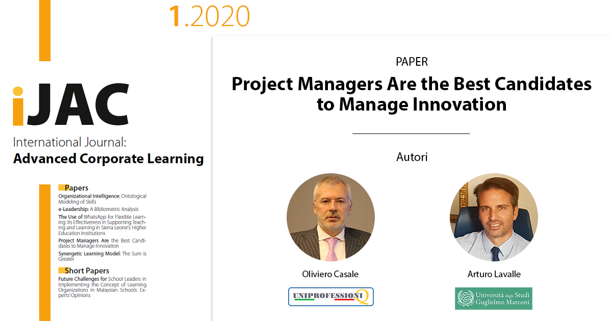 Project Managers Are the Best Candidates to Manage Innovation