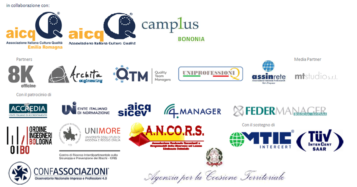 Loghi dei partners del Convegno