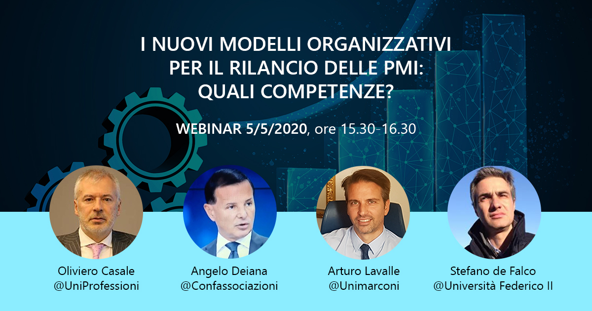 Webinar 5 maggio 2020 - I nuovi modelli organizzativi