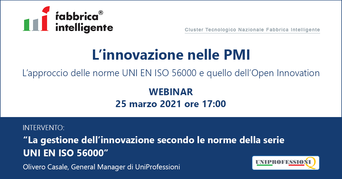 Webinar Innovazione nelle PMI